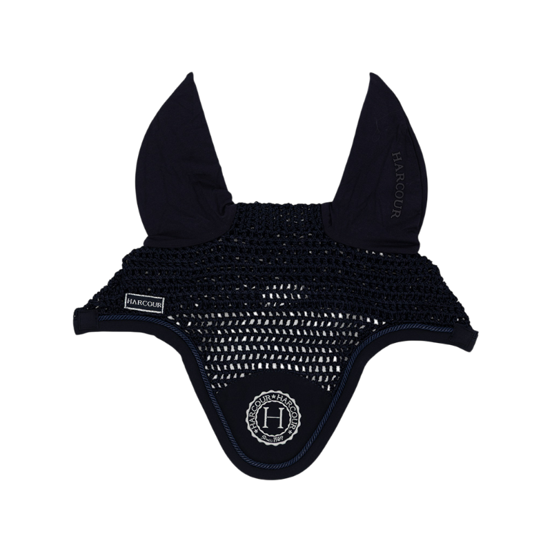 Harcour - Bonnet pour chevaux Comete marine