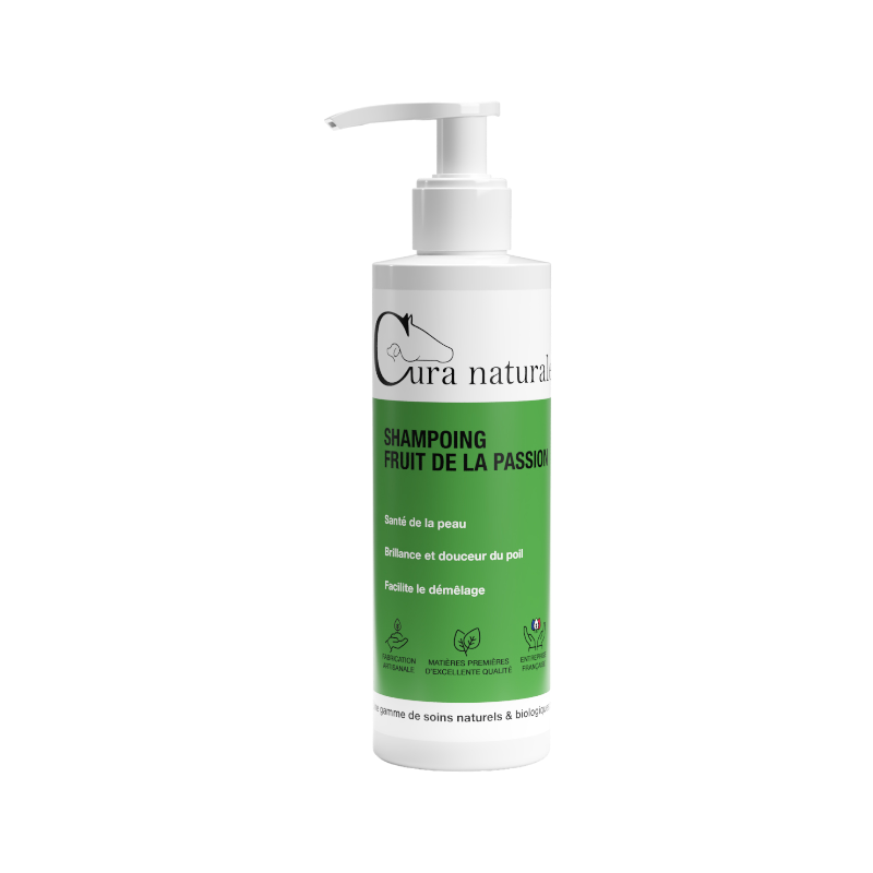 Cura Naturale - Shampoing pour chevaux fruit de la passion | - Ohlala