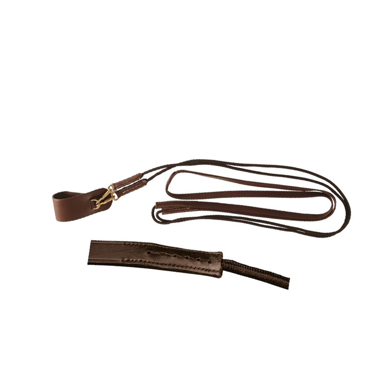 Canter - Duitse teugels leer en touw Bruin | - Ohlala