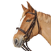 Canter - Bride Euro met bruine teugels (2 paar) | - Ohlala