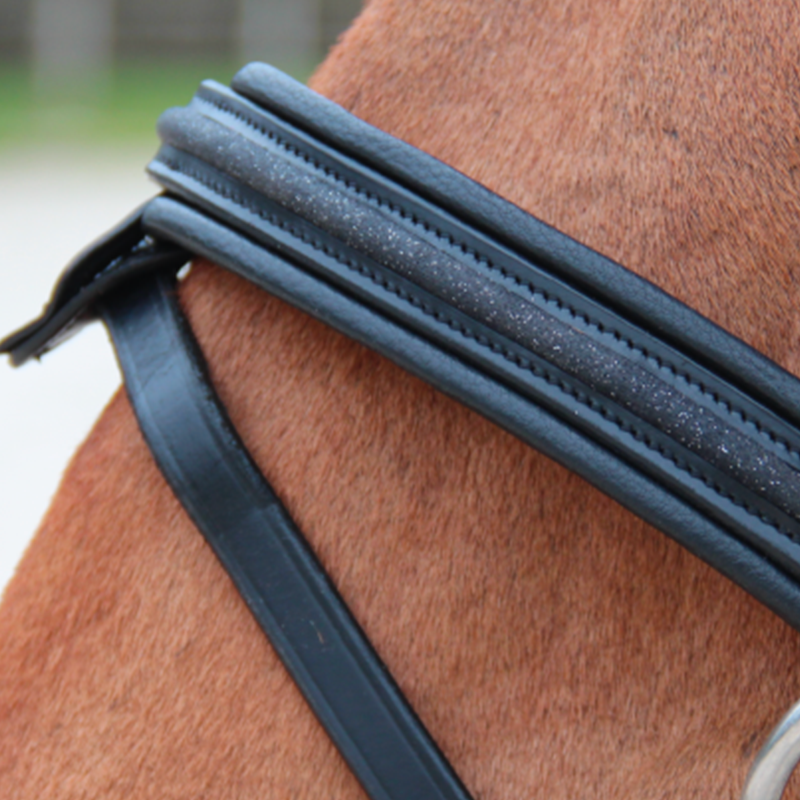 Canter - Bridon muserolle croisée Mylord noir/ noir