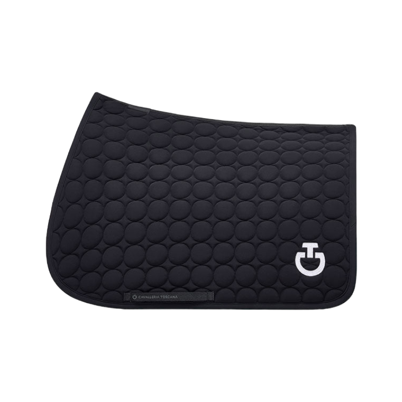 Cavalleria Toscana - Tapis de selle Cercle noir | - Ohlala