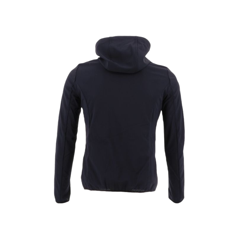 Cavalleria Toscana - Veste softshell à capuche homme marine | - Ohlala
