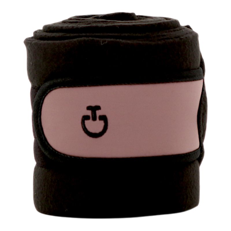 Cavalleria Toscana - Polo bandages 4 Tech zwart/lila (x4) | - Ohlala