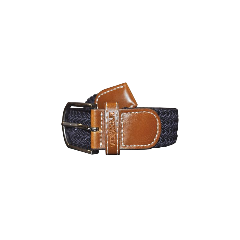 Flags & Cup - Ceinture Sonora élastique marine