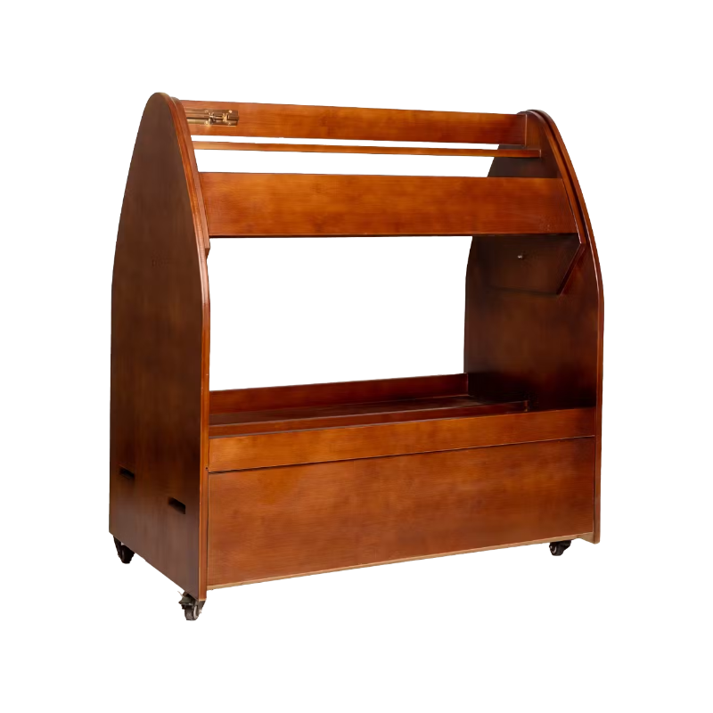 Grooming Deluxe - Zadelwagen bamboe bruin