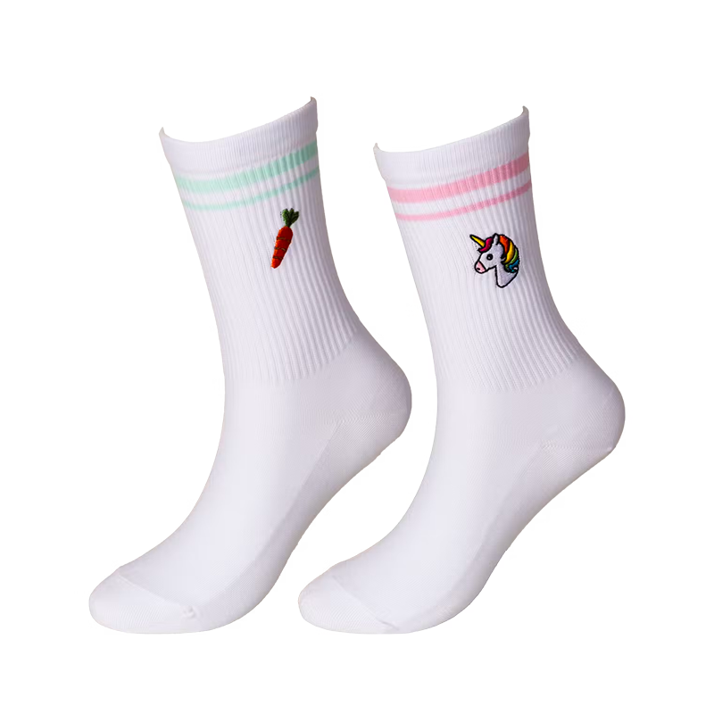 Kentucky Horsewear - Chaussette d'équitation Unicorn/ carrot blanc x2