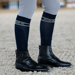 Jump'In - Lurex rijsokken marine | - Ohlala