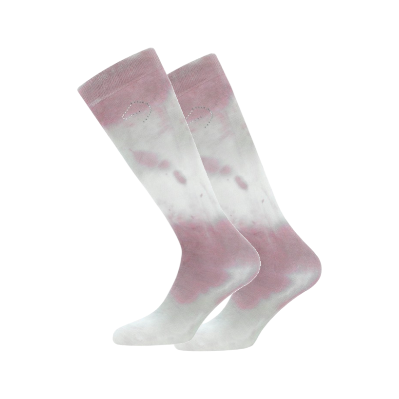 Equithème - Chaussettes d'équitation Havana mauve | - Ohlala