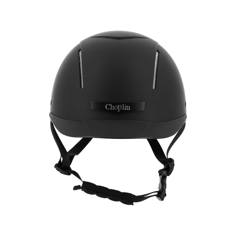 Choplin - Casque d'équitation Plume noir mat