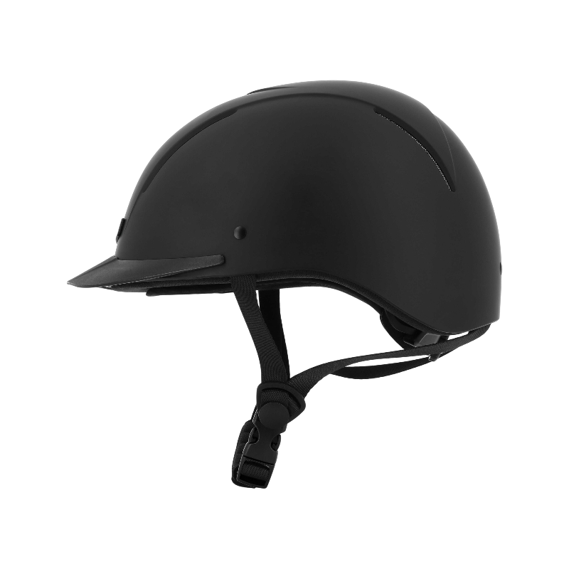 Choplin - Casque d'équitation Plume noir mat