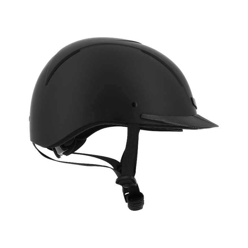 Choplin - Casque d'équitation Plume noir mat