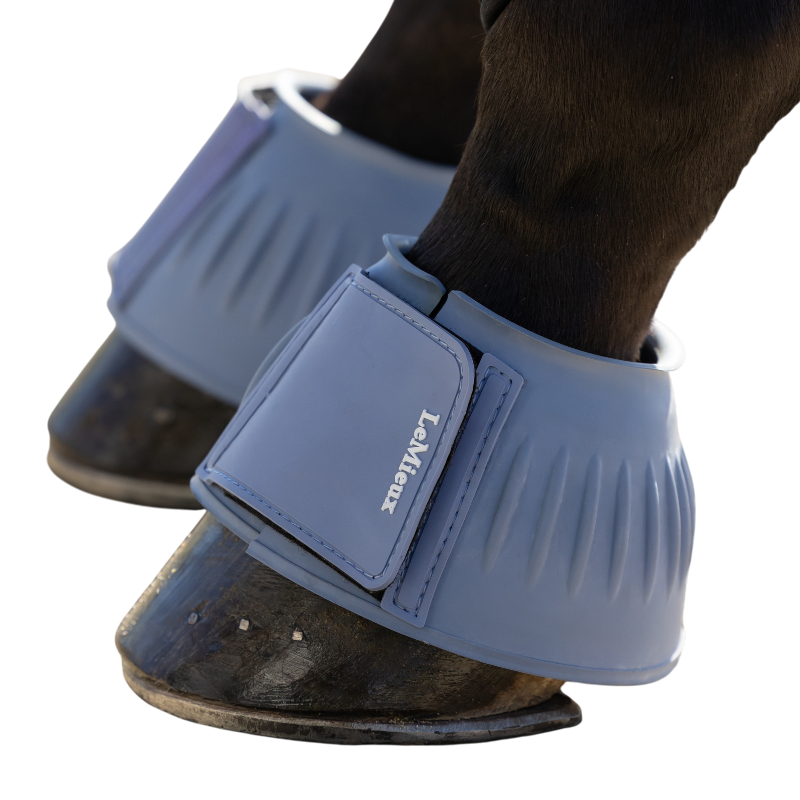 LeMieux - Rubber overreach boots powder blue | - Ohlala