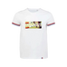 Collection Equine - Sans faute France T-shirt met korte mouwen wit | - Ohlala