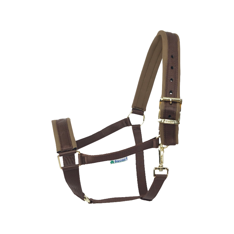 Bucas - Licol Comfort marron/ marron