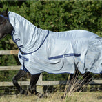 Bucas - Vliegendeken Buzz-Off Full Neck blauw | - Ohlala