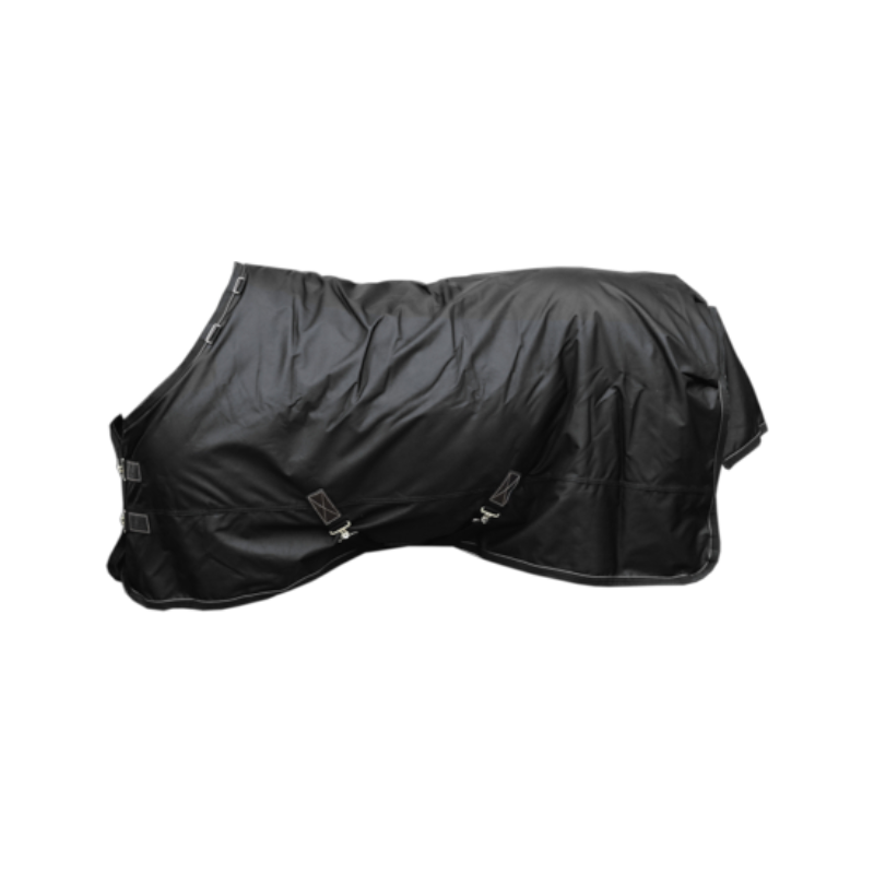 Kentucky Horsewear - Couverture d'extérieur all weather waterproof Classic noir 300g