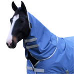 Equithème - Halskleed Tyrex 600D gerecycled blauw 150g | - Ohlala