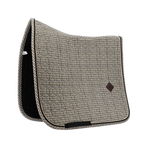Kentucky Horsewear - Dressuurpad Pied de poule Bruin | - Ohlala