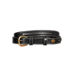 Dyon - Ceinture avec surpiqûre décorative noir | - Ohlala