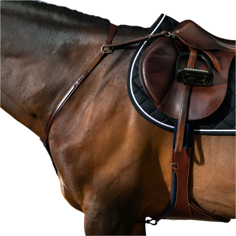 Dyon - Collier de chasse à pont New English Collection brun | - Ohlala