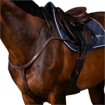 Dyon - Collier de chasse long pont US Collection brun | - Ohlala