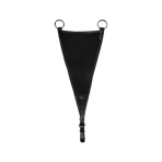 Dyon - Fourchette de martingale pleine élastique New English Collection noir | - Ohlala