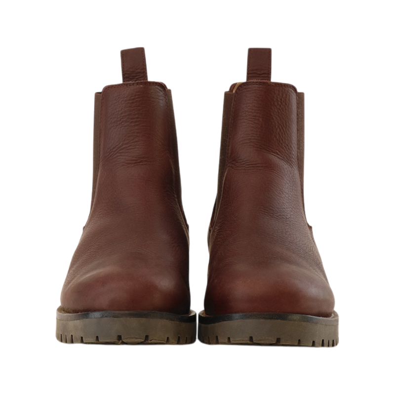 Dyon - Boots d'équitation en cuir Chelsea marron | - Ohlala