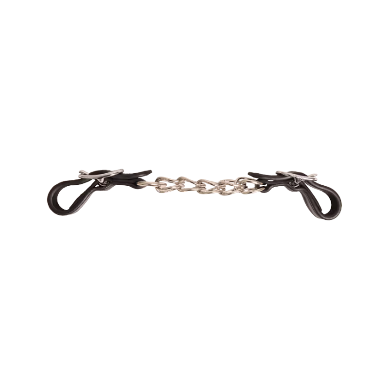 Dyon - Gourmette en chaine pour hackamore New English Collection noir | - Ohlala