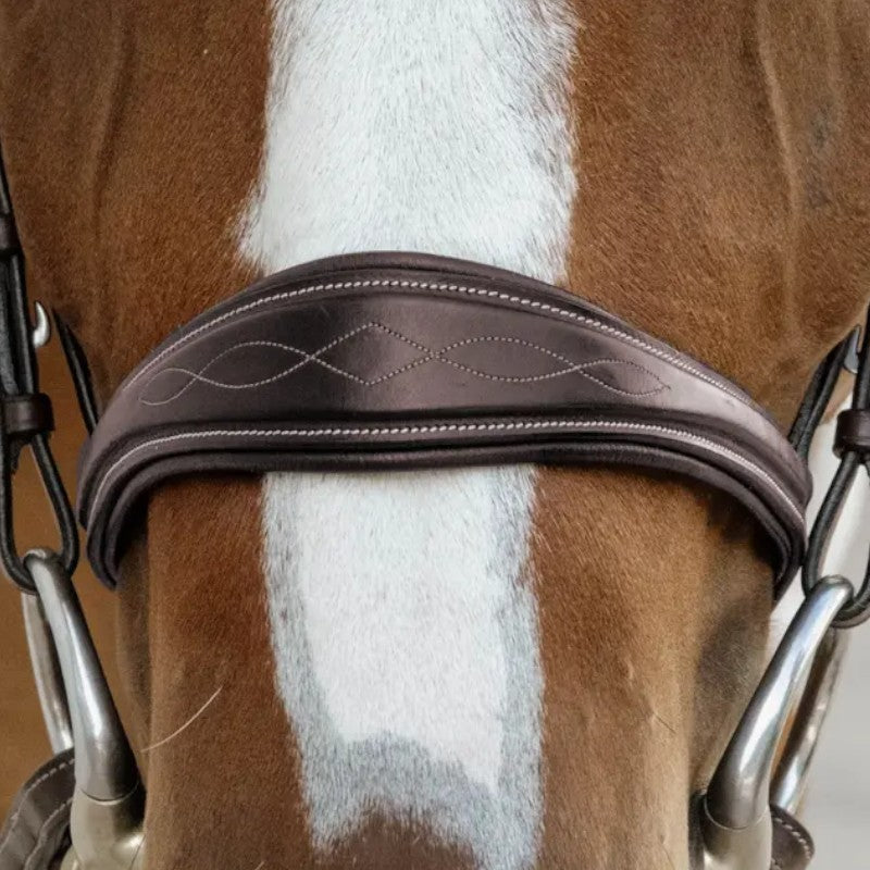 Dyon - Muserolle anatomique sans flash D Collection marron | - Ohlala