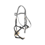 Dyon - Figure-8 neusriem met ketting D Collection zwart | - Ohlala