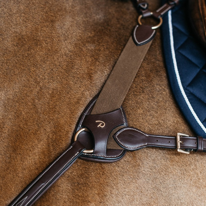 Dyon - Collier de chasse 5 points élastique D Collection marron | - Ohlala