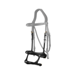 Dyon - Double muserolle D Collection noir | - Ohlala