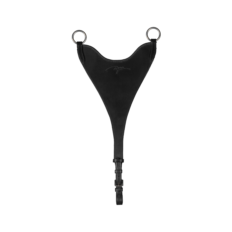 Dyon - Fourchette de martingale pleine souple New English Collection noir | - Ohlala