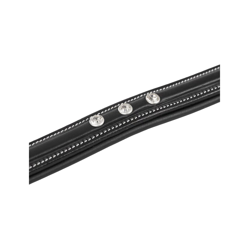 Dyon - Frontal droit 3 strass Diamant US Collection noir