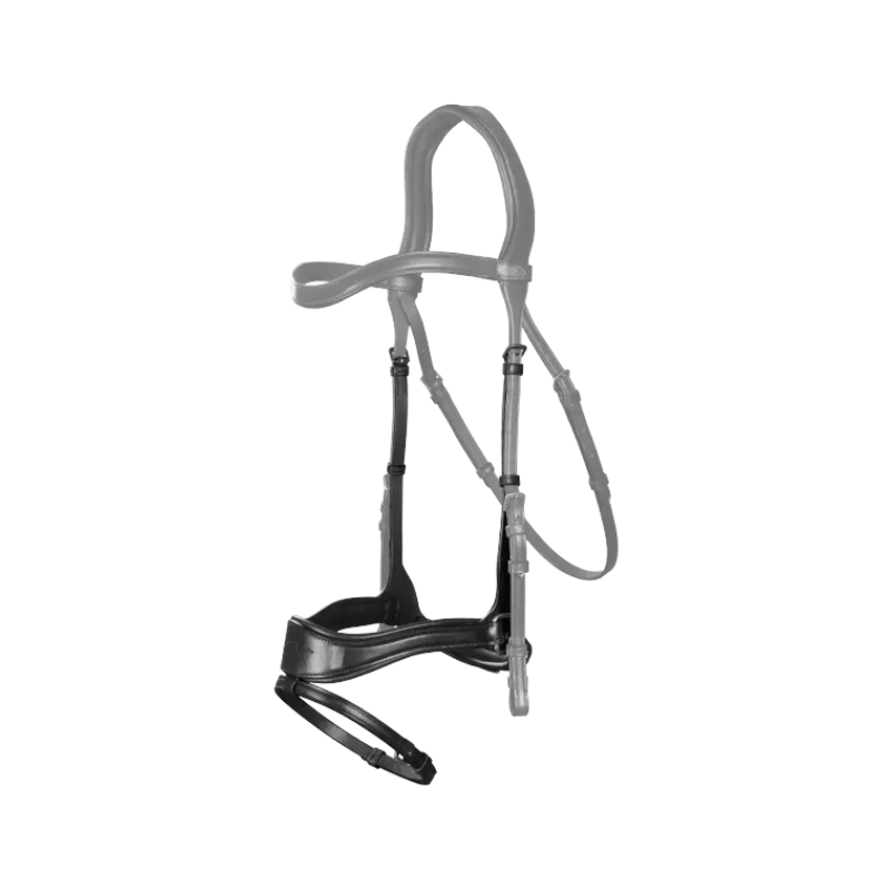 Dyon - Muserolle D Motion avec noseband New English collection noir | - Ohlala