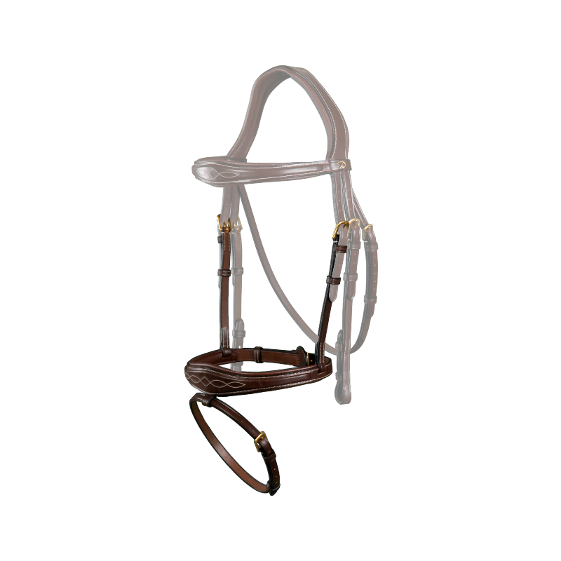 Dyon - Muserolle combinée anatomique D Collection brun | - Ohlala