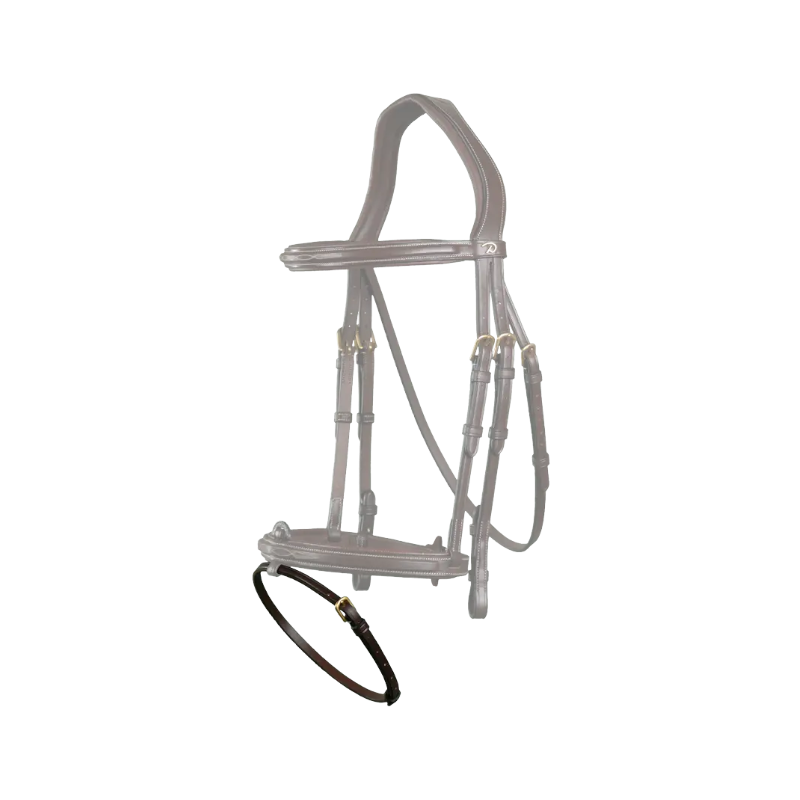 Dyon - Noseband 1/2 D Collection brun | - Ohlala