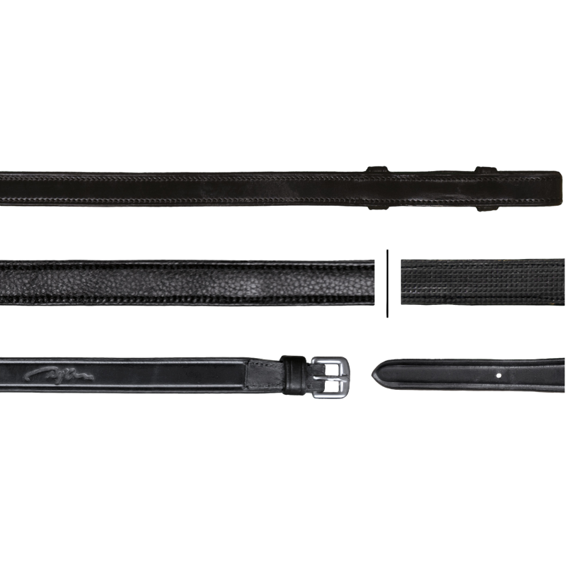 Dyon - Rênes hunter 5/8 New English Collection noir | - Ohlala