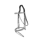 Dyon - Têtière avec sous-gorge US Collection noir | - Ohlala