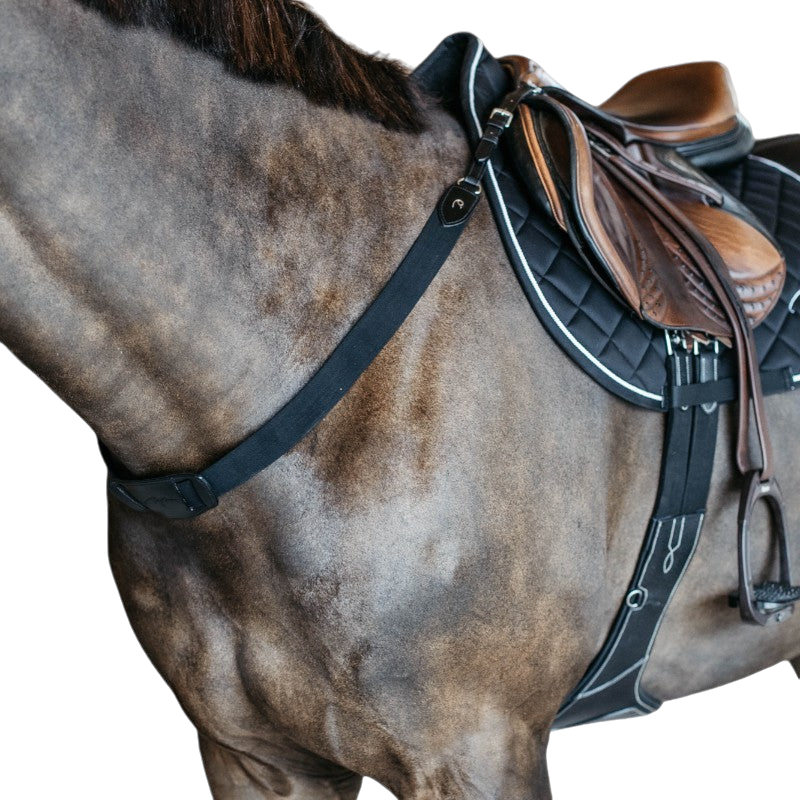 Dyon - Bricole élastique New English Collection noir | - Ohlala