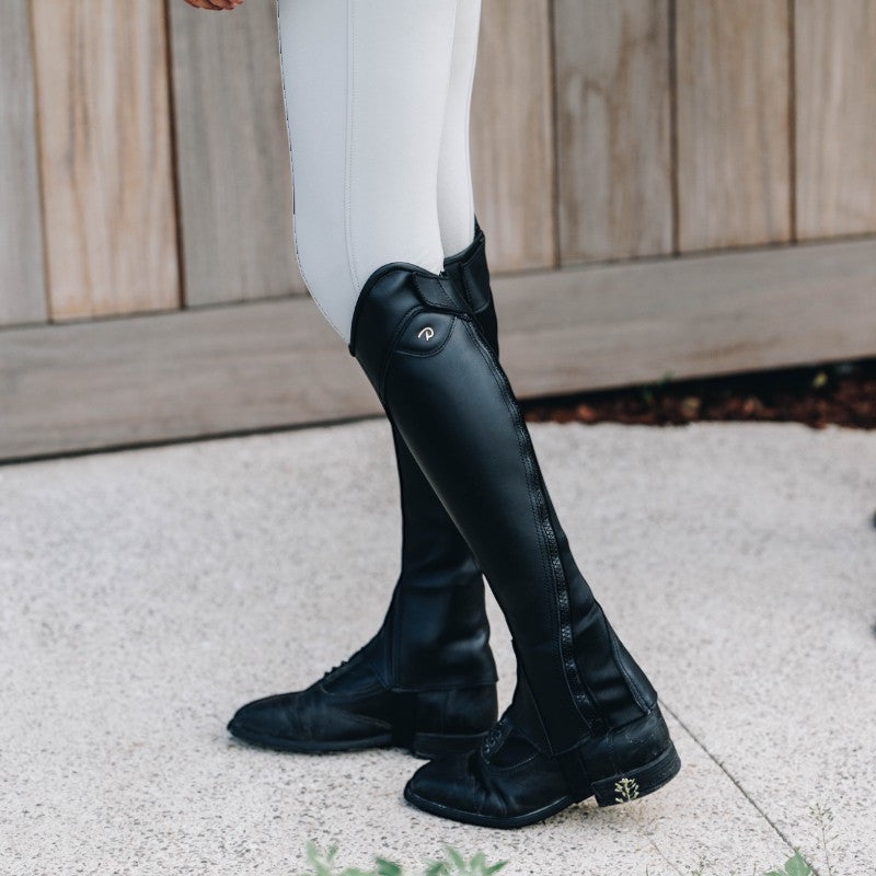 Mini-chaps Classic Confort noir | - Ohlala