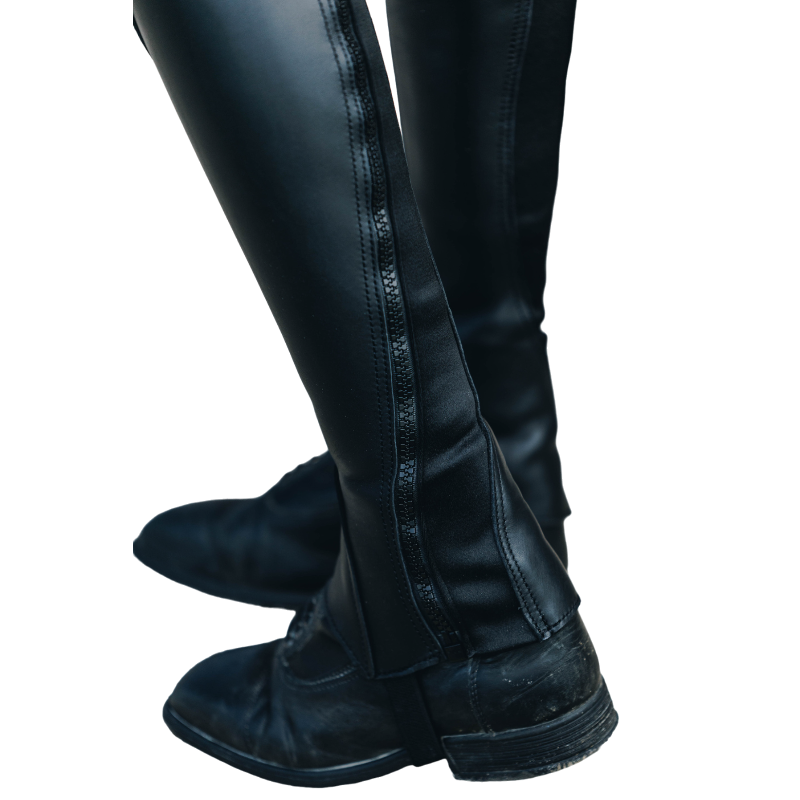 Mini-chaps Classic Confort noir | - Ohlala