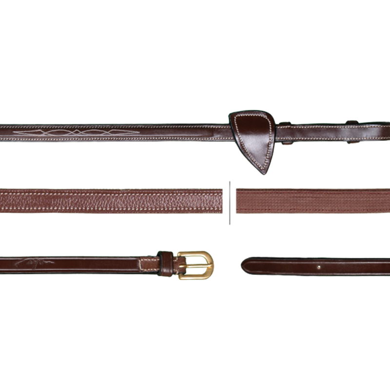 Dyon - Rênes Hunter 1/2 D Collection brun | - Ohlala