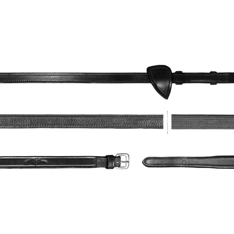 Dyon - Rênes hunter 1/2 New English Collection noir | - Ohlala