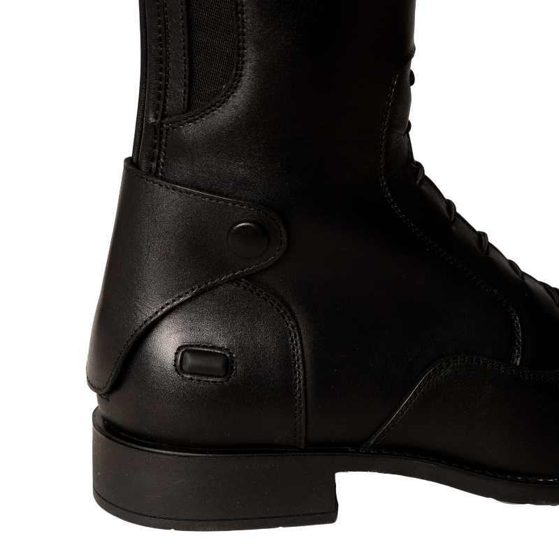 Dyon - Bottes d'équitation avec lacets Slim noir +2