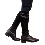 Dyon - Chaussettes d'équitation noir (x3) | - Ohlala