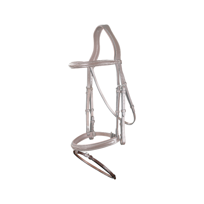 Dyon - Noseband 3/8 US Collection marron | - Ohlala