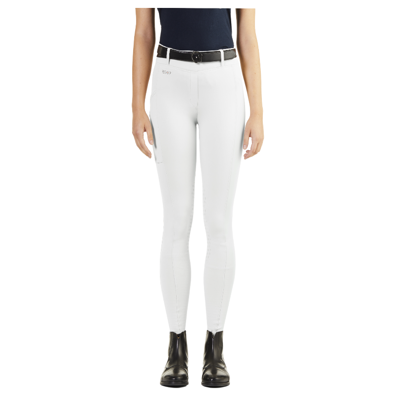 Ego7 - Legging d'équitation femme HH blanc | - Ohlala