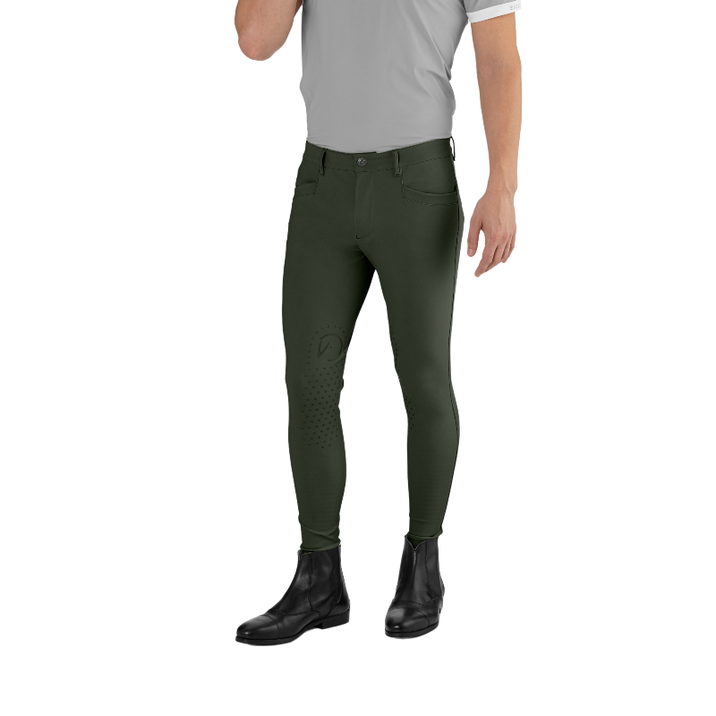 Ego7 - Pantalon d'équitation homme Jumping EJ army green | - Ohlala